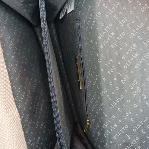 NWOT Oliva +Joy Crossbody Accordian style Salmon/Pink Purse - Picture 5 of 10